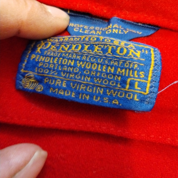 Pendleton 100 % Pure Virgin Wool Robe VINTAGE - Picture 2 of 5